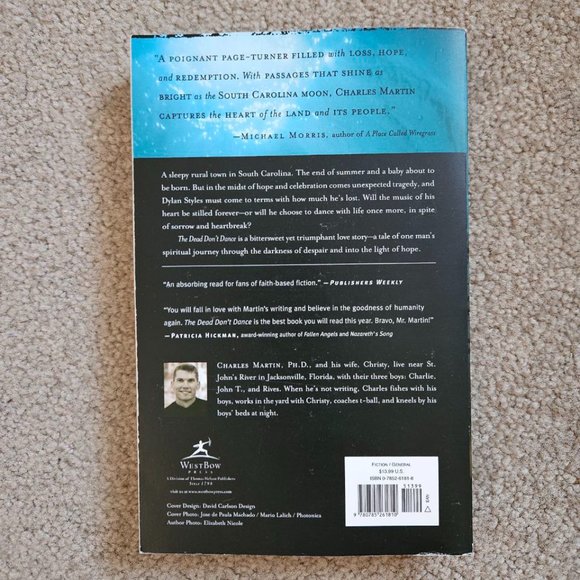 4/$20‎ The Dead Don't Dance by Charles Martin - Paperback - Picture 6 of 6